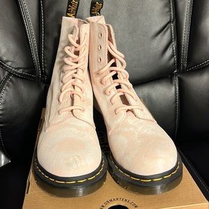 Dr. Martens 1460 Pascal Tie Dye Suede Leather Boots